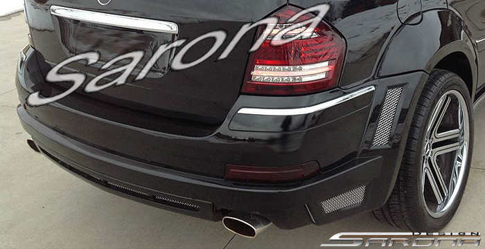 Custom Mercedes GL  SUV/SAV/Crossover Rear Lip/Diffuser (2010 - 2012) - $1890.00 (Part #MB-027-RA)